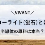 VIVANT フローライト 蛍石 とは
