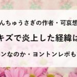 可哀想に！ スキズ 炎上 経緯